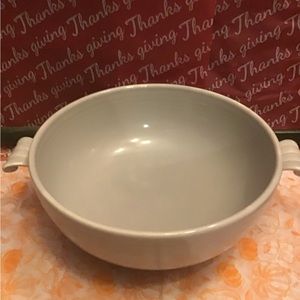 Fiestaware vintage 1950’s colors grey casserole bowl NO LID